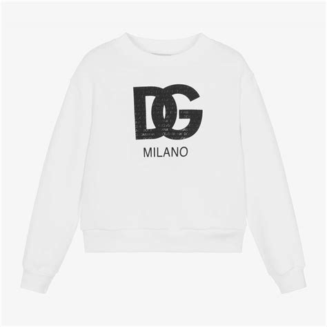 dolce gabbana love sweatshirt white